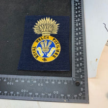 Lade das Bild in den Galerie-Viewer, British Army Royal Welch Fusiliers Regiment Embroidered Blazer Badge - The Militaria Shop