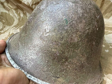 Charger l'image dans la galerie, WW2 Mk3 High Rivet Turtle - British / Canadian Army Helmet - Nice Original - The Militaria Shop