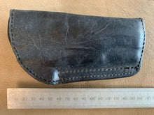 Lade das Bild in den Galerie-Viewer, Black Leather Belt Mounted Pistol Holster - B52 - The Militaria Shop
