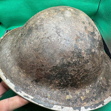 Load image into Gallery viewer, British Army Mk2 Brodie Helmet - Original WW2 - South African Manufactured - The Militaria Shop