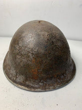 Charger l'image dans la galerie, Mk3 Canadian / British Army Original WW2 Turtle Helmet High Rivet - The Militaria Shop