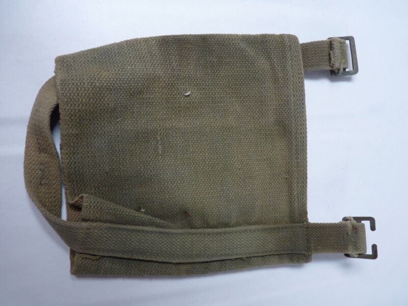 Original WW2 British Army Soldiers Water Bottle Carrier Harness - Dated 1943 - The Militaria Shop