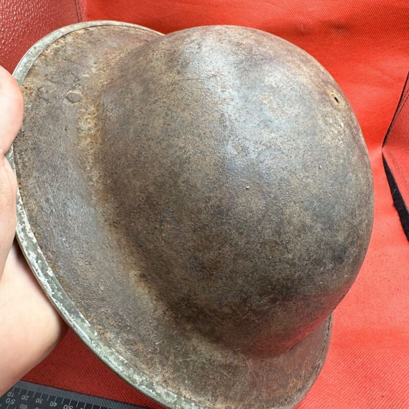 British Army Mk2 Brodie Helmet - Original WW2 - South African Manufactured - The Militaria Shop