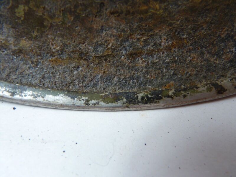 Original Mk3 Canadian / British Army WW2 Turtle Helmet High Rivet - The Militaria Shop