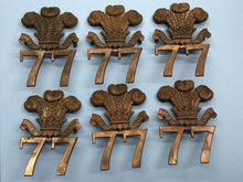 Charger l'image dans la galerie, British Army Victorian 77th (East Middlesex) Regiment of Foot Cap Badge - The Militaria Shop