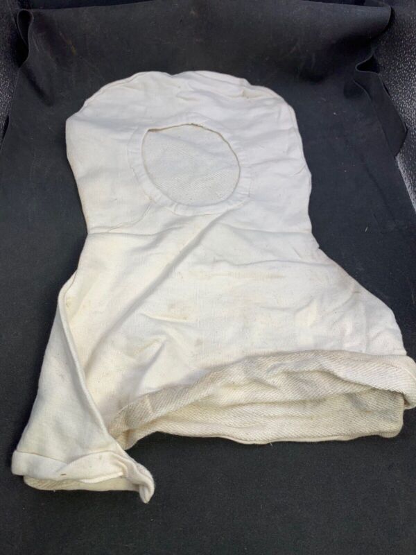 Original WW2 British Royal Navy Gunners Flash Hood - The Militaria Shop