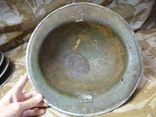 Load image into Gallery viewer, Original WW2 British Style South African Mk2 Army Combat Helmet - The Militaria Shop