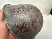 Load image into Gallery viewer, Mk3 Canadian / British Army Original WW2 Turtle Helmet High Rivet - The Militaria Shop