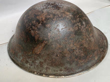 Load image into Gallery viewer, Original WW2 British / Canadian Army Mk3 Turtle Helmet - The Militaria Shop