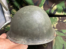 Charger l'image dans la galerie, British / Canadian Army Mark 3 Turtle Helmet - Original WW2 Combat Helmet - The Militaria Shop