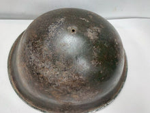 Load image into Gallery viewer, Original WW2 British / Canadian Army Mk3 Turtle Helmet - The Militaria Shop