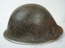Load image into Gallery viewer, Original Mk3 Canadian / British Army WW2 Turtle Helmet High Rivet - The Militaria Shop