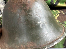 Load image into Gallery viewer, British / Canadian Army Mark 3 Turtle Helmet - Original WW2 Combat Helmet - The Militaria Shop