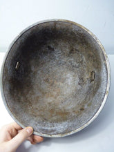 Load image into Gallery viewer, Mk3 Canadian / British Army Original WW2 Turtle Helmet High Rivet - The Militaria Shop