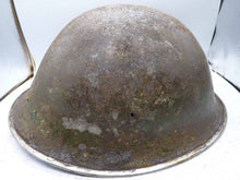 Load image into Gallery viewer, Original WW2 British / Canadian Army Mk3 High Rivet Turtle Army Combat Helmet - The Militaria Shop