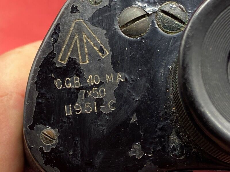 Original 1944 Dated Canadian Army Binoculars in Carrying Case - The Militaria Shop