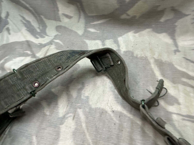 Original WW2 British Army 44 Pattern Soldiers Belt - 36" Waist - The Militaria Shop