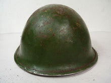 Load image into Gallery viewer, Original Mk3 Canadian / British Army WW2 Turtle Helmet High Rivet - The Militaria Shop