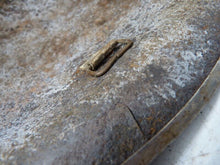 Load image into Gallery viewer, Mk3 Canadian / British Army Original WW2 Turtle Helmet High Rivet - The Militaria Shop