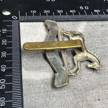 Load image into Gallery viewer, Original WW2 British Army Cap Badge - 3rd The King's Own Hussars - The Militaria Shop