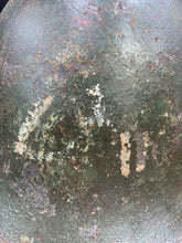 Lade das Bild in den Galerie-Viewer, Original WW2 British Army / Canadian Army Mk3 Turtle Combat Helmet - The Militaria Shop