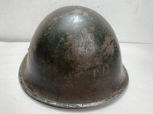 Load image into Gallery viewer, Original WW2 British / Canadian Army Mk3 Turtle Helmet - The Militaria Shop