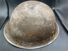 Load image into Gallery viewer, Original WW2 British / Canadian Army Mk3 Turtle Helmet - The Militaria Shop