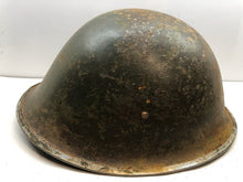 Load image into Gallery viewer, WW2 Canadian / British Army Mk3 Turtle Helmet Shell Original - The Militaria Shop