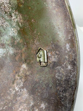 Load image into Gallery viewer, Mk3 Canadian / British Army Original WW2 Turtle Helmet High Rivet - The Militaria Shop