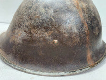 Load image into Gallery viewer, Original WW2 British / Canadian Army Mk3 Turtle Helmet - The Militaria Shop