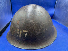 Load image into Gallery viewer, WW2 Canadian / British Army Mk3 Turtle Helmet Original - The Militaria Shop