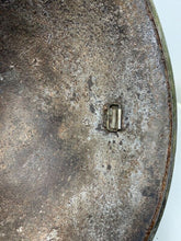 Load image into Gallery viewer, Mk3 Canadian / British Army Original WW2 Turtle Helmet High Rivet - The Militaria Shop