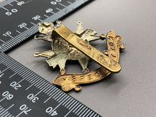 Load image into Gallery viewer, Original British Army WW2 Notts & Derby Sherwood Forresters Cap Badge - The Militaria Shop