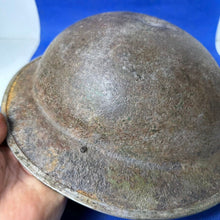 Load image into Gallery viewer, Original WW2 British Army Mk2 Combat Helmet Shell - The Militaria Shop