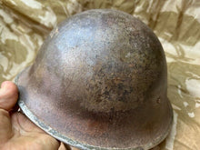 Lade das Bild in den Galerie-Viewer, WW2 Mk3 High Rivet Turtle - British / Canadian Army Helmet - Nice Original - The Militaria Shop