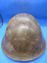 Load image into Gallery viewer, Original WW2 Onwards British Army Mk4 Turtle Helmet - The Militaria Shop
