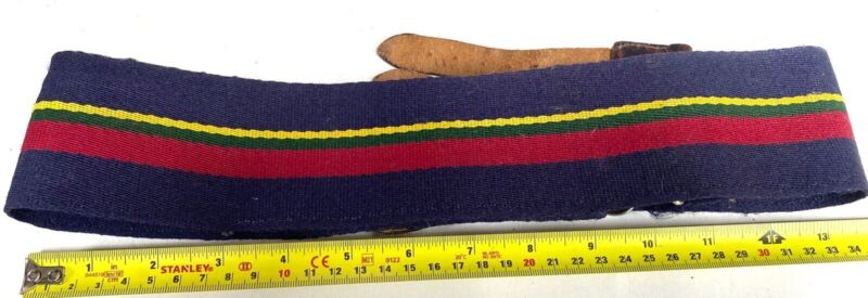 Genuine British Army Unknown Regimental Stable Belt. Approx 30" Waist. - The Militaria Shop