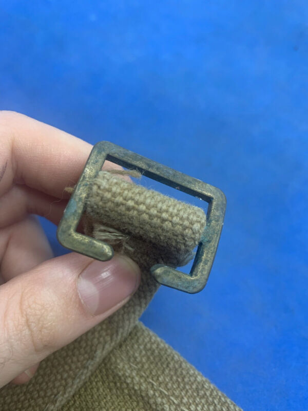 WW2 British Army / RAF 37 Pattern Webbing Water Bottle Carrier Harness Original - The Militaria Shop
