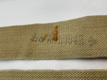 Load image into Gallery viewer, Original WW2 British Army 37 Pattern L Straps Pair - Wartime Dated - The Militaria Shop