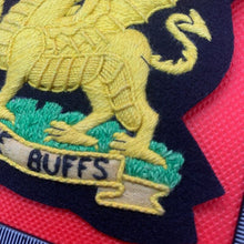 Load image into Gallery viewer, British Army The Buffs Regimental Embroidered Blazer Badge - The Militaria Shop