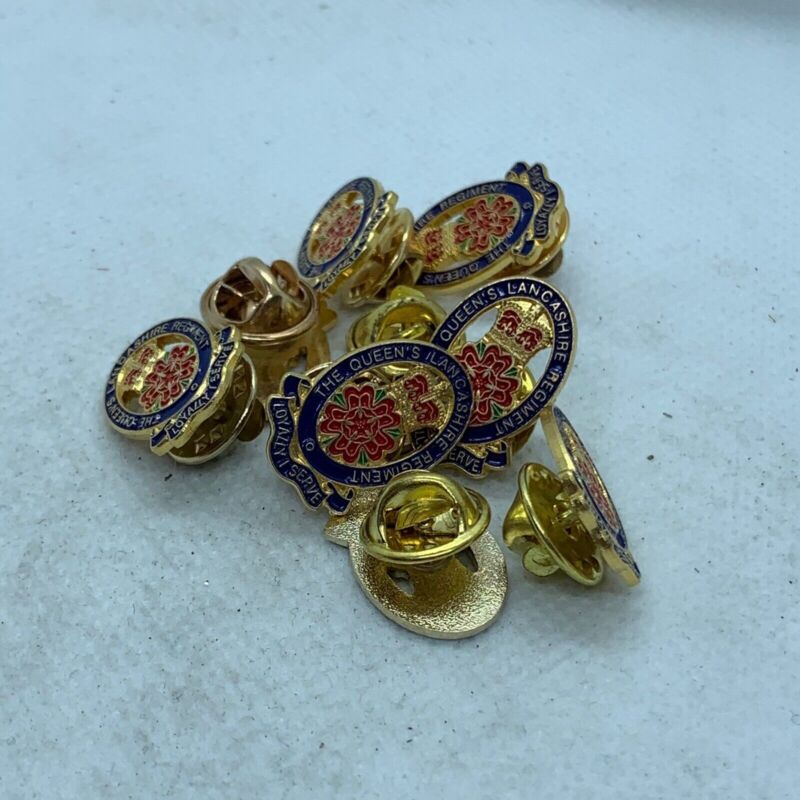 Queen's Lancashire Regt - NEW British Army Military Cap/Tie/Lapel Pin Badge - The Militaria Shop