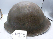 Load image into Gallery viewer, Original WW2 British / Canadian Army Mk3 High Rivet Turtle Army Combat Helmet - The Militaria Shop