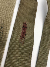Load image into Gallery viewer, Original WW2 British Army 37 Pattern L Straps Pair - Wartime Dated - The Militaria Shop