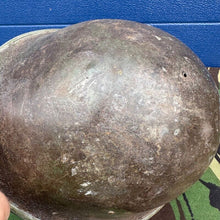 Charger l'image dans la galerie, WW2 Canadian Army Mk3 Turtle Helmet - Original Helmet Shell - High Rivet - The Militaria Shop