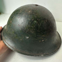 Charger l'image dans la galerie, British / Canadian Army WW2 Mk3 Turtle Helmet - Original WW2 Helmet - The Militaria Shop