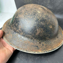 Load image into Gallery viewer, Original WW2 British Army Mk2 Combat Helmet Shell - South African Manufactured - The Militaria Shop