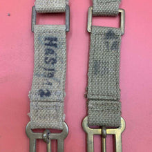 Load image into Gallery viewer, Original WW2 British Army 37 Pattern Webbing Brace Adaptors Pair - The Militaria Shop