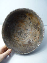Load image into Gallery viewer, Mk3 Canadian / British Army Original WW2 Turtle Helmet High Rivet - The Militaria Shop