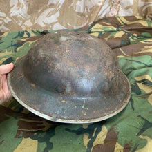 Charger l'image dans la galerie, Original WW2 British Style South African Mk2 Army Combat Helmet - The Militaria Shop
