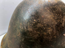 Load image into Gallery viewer, WW2 Canadian / British Army Mk3 Turtle Helmet Shell Original - The Militaria Shop
